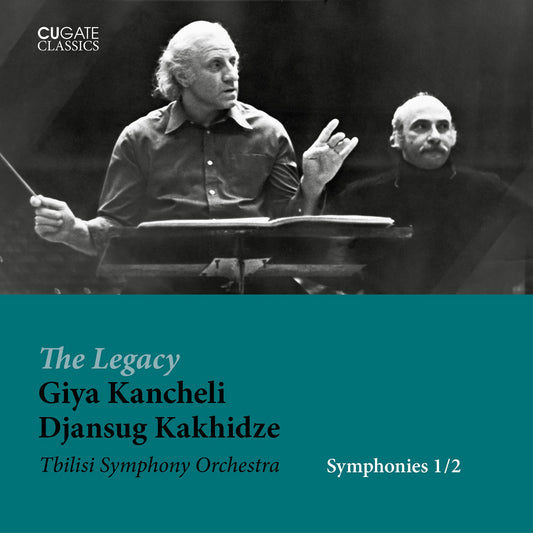 Giya Kancheli: Symphonies 1 / 2 by Tbilisi Symphony Orchestra / Djansug Kakhidze (CD)