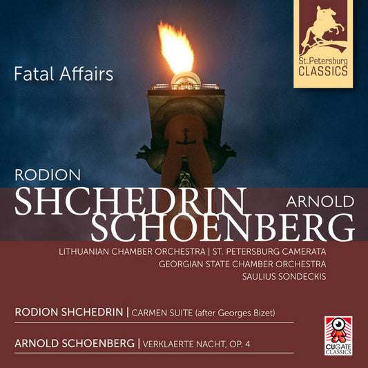 Rodion Shchedrin: Carmen Suite (after Georges Bizet) I Arnold Schoenberg: Verklaerte Nacht, Op. 4 by Lithuanian Chamber Orchestra / St. Petersburg Camerata / Georgian State Chamber Orch. / Sondeckis (CD)
