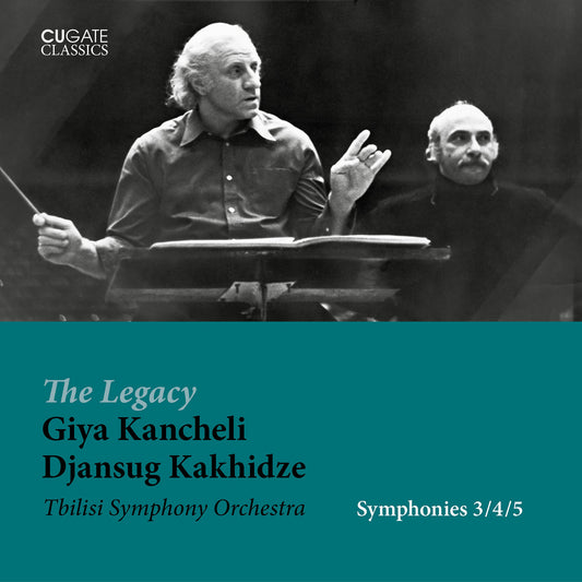 Giya Kancheli: Symphonies 3 / 4 / 5 by Tbilisi Symphony Orchestra / Djansug Kakhidze (CD)