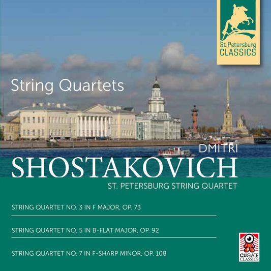 Dmitri Shostakovich: String Quartets by St. Petersburg String Quartet (CD)
